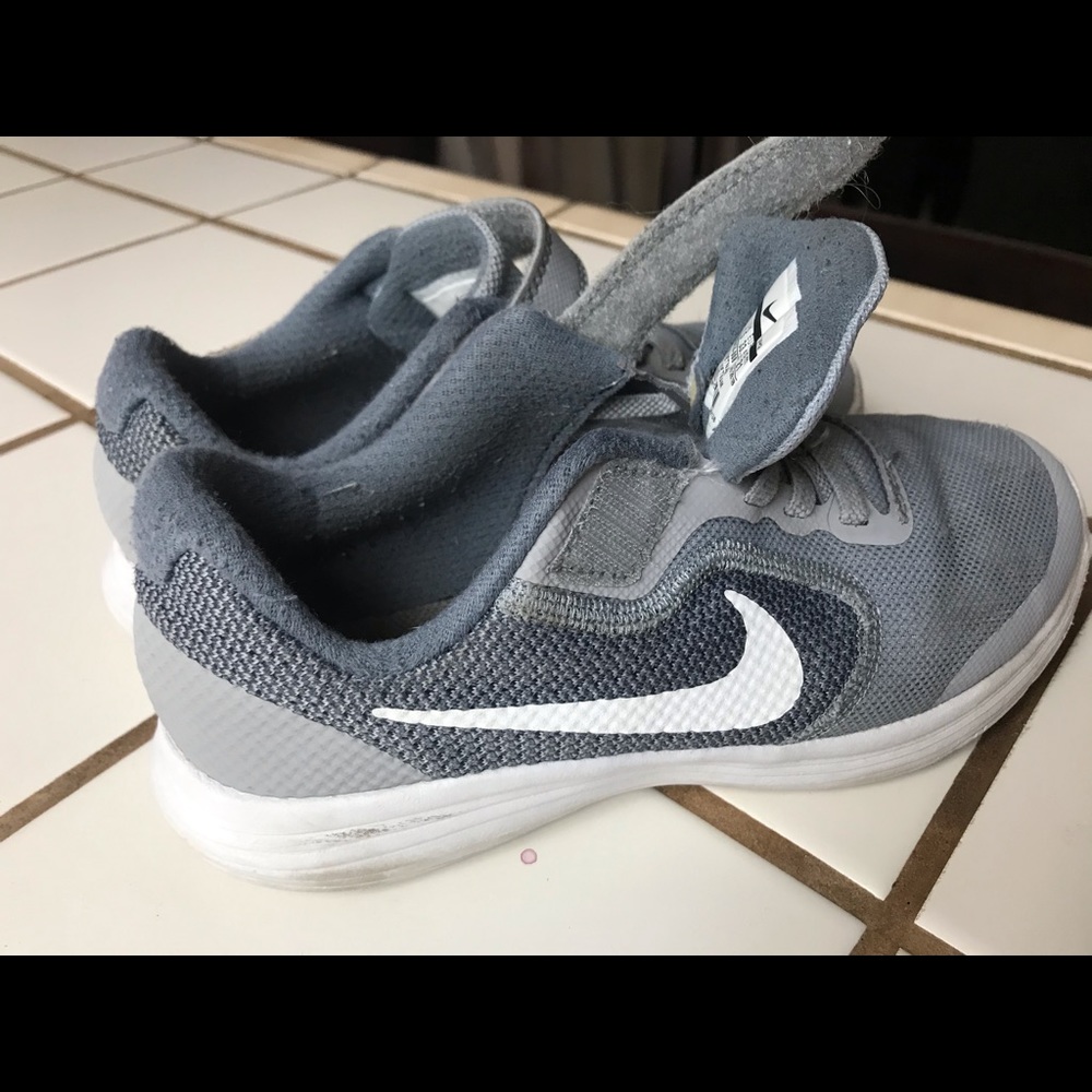 Nikes.  Boys.